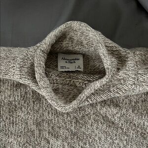 Abercrombie & Fitch Heathered Turtleneck Sweater